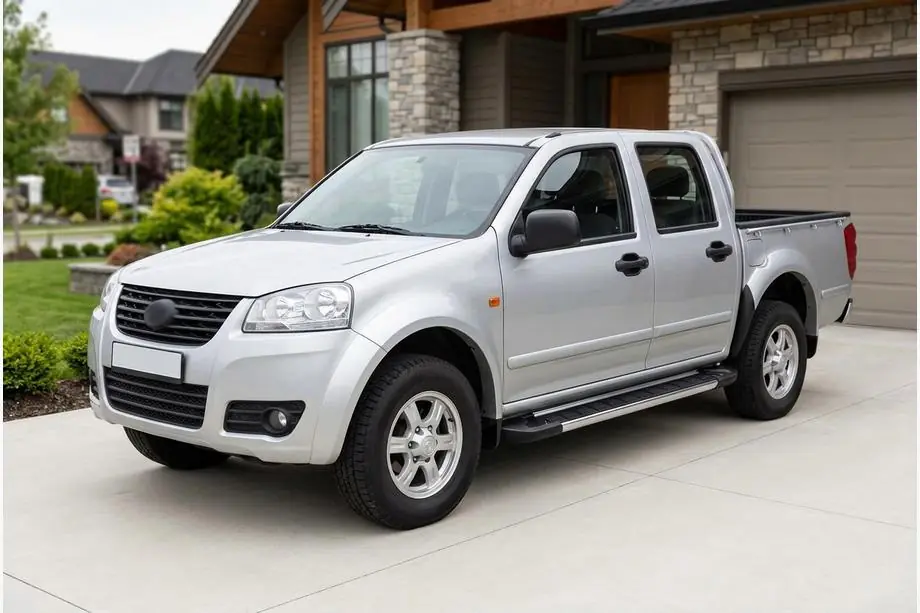 GreatWall Wingle 5 2006- рр. Бокові пороги RedLine V1 (2 шт., алюміній) Image
