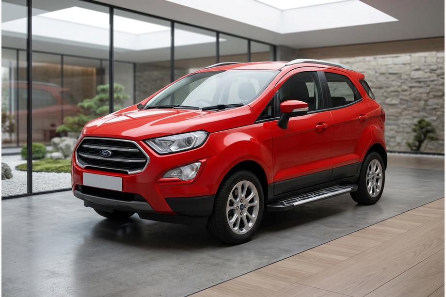 Ford Ecosport 2013-2022 рр. Бокові пороги Sunrise (2 шт., алюміній) Фото 1