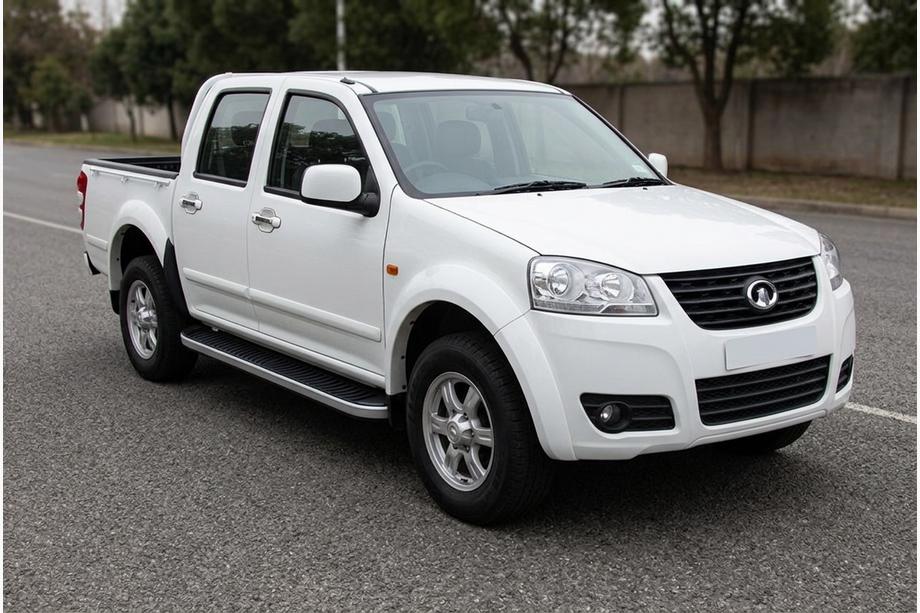 GreatWall Wingle 5 2006- рр. Бокові пороги Tayga Grey (2 шт., алюміній) Image