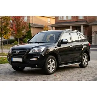 Бокові пороги Tayga Grey (2 шт., алюміній) Lifan X60 2011- рр. фото 1