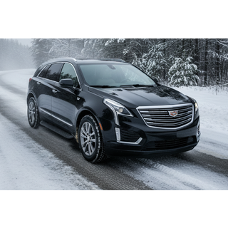 Бокові пороги Tayga Black (2 шт., алюміній) фото 1