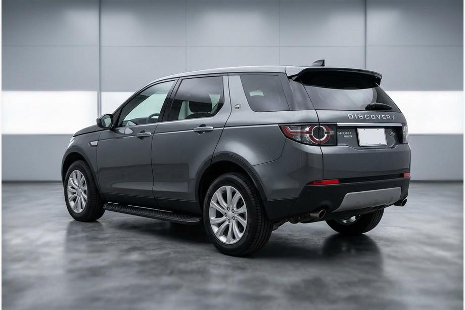 Land Rover Discovery Sport 2014- рр. Бокові пороги Tayga Black (2 шт., Алюміній) Image