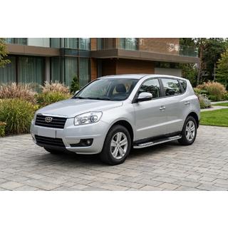 Бокові пороги Tayga V2 (2 шт., алюміній) фото 1