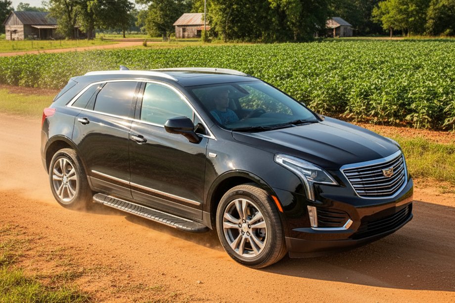 Cadillac XT5 2016- рр. Бокові пороги Bosphore Grey (2 шт., алюміній) Image