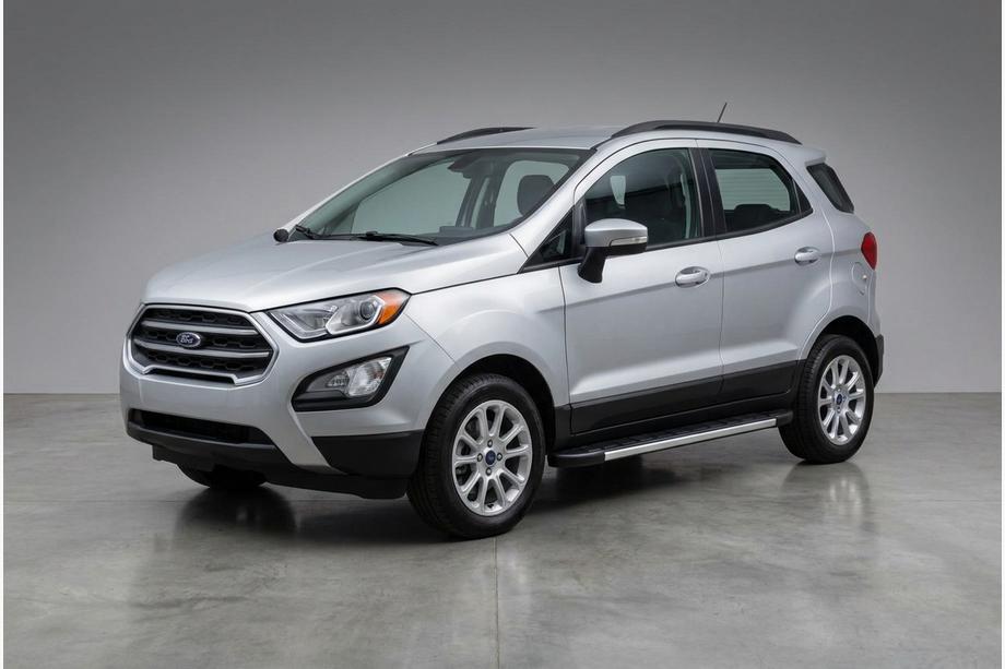 Ford Ecosport 2013-2022 рр. Бокові пороги Duru (2 шт., алюміній) Фото 1