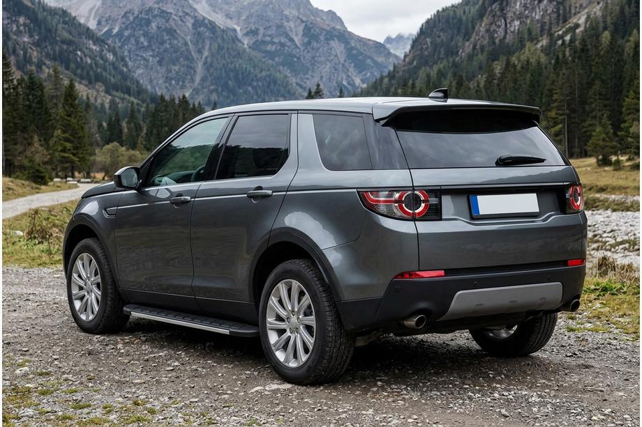 Land Rover Discovery Sport 2014- рр. Бокові пороги Duru (2 шт., Алюміній) Фото 1