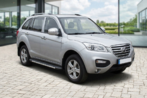 Lifan X60 2011- рр. Бокові пороги Duru (2 шт., алюміній) фото 1