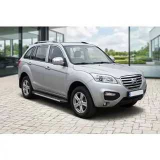 Бокові пороги Duru (2 шт., алюміній) Lifan X60 2011- рр. фото 1
