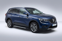 Renault Koleos 2016-2024 рр. Бокові пороги Duru (2 шт., алюміній) фото 1