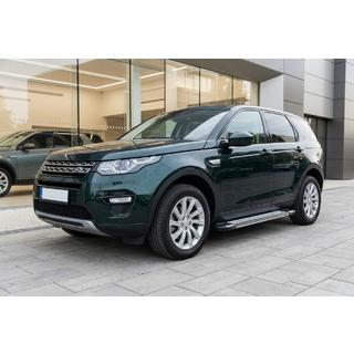 Бокові пороги Rainbow (2 шт., Алюміній) Land Rover Discovery Sport 2014- рр. фото 1