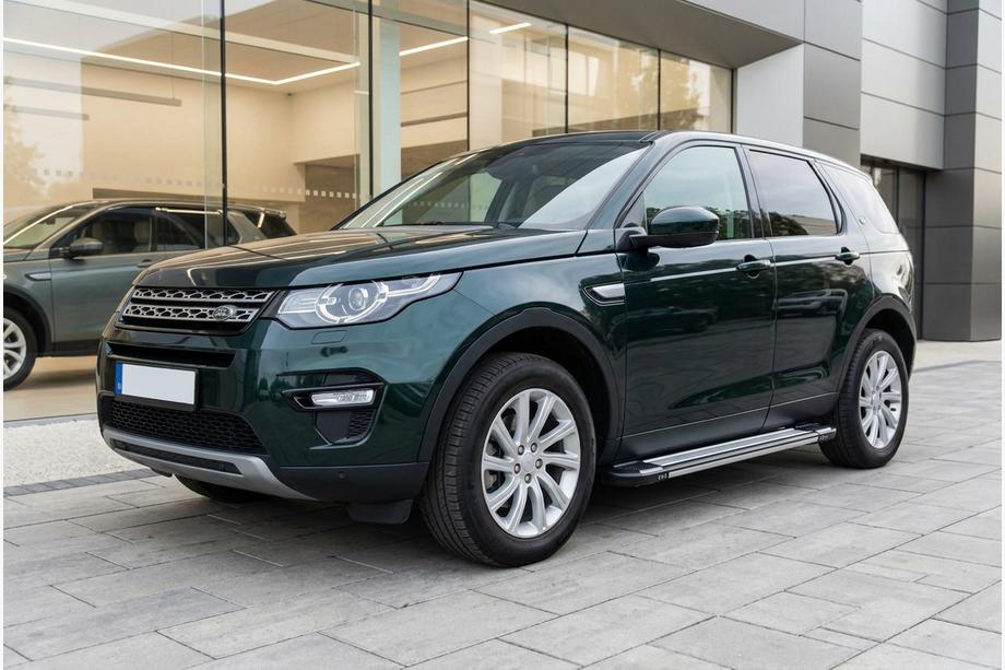 Land Rover Discovery Sport 2014- рр. Бокові пороги Rainbow (2 шт., Алюміній) Фото 1