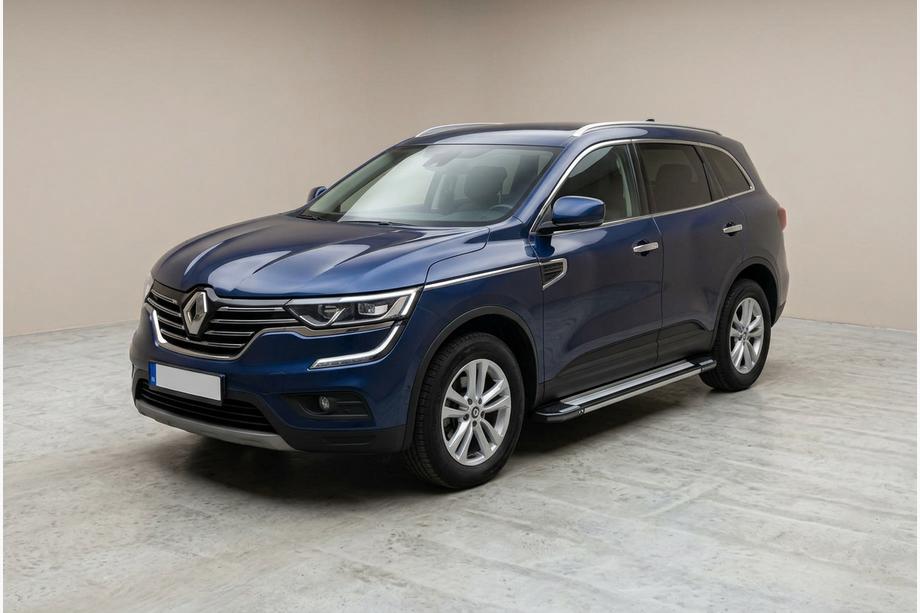 Renault Koleos 2016-2024 рр. Бокові пороги Rainbow (2 шт., алюміній) Image
