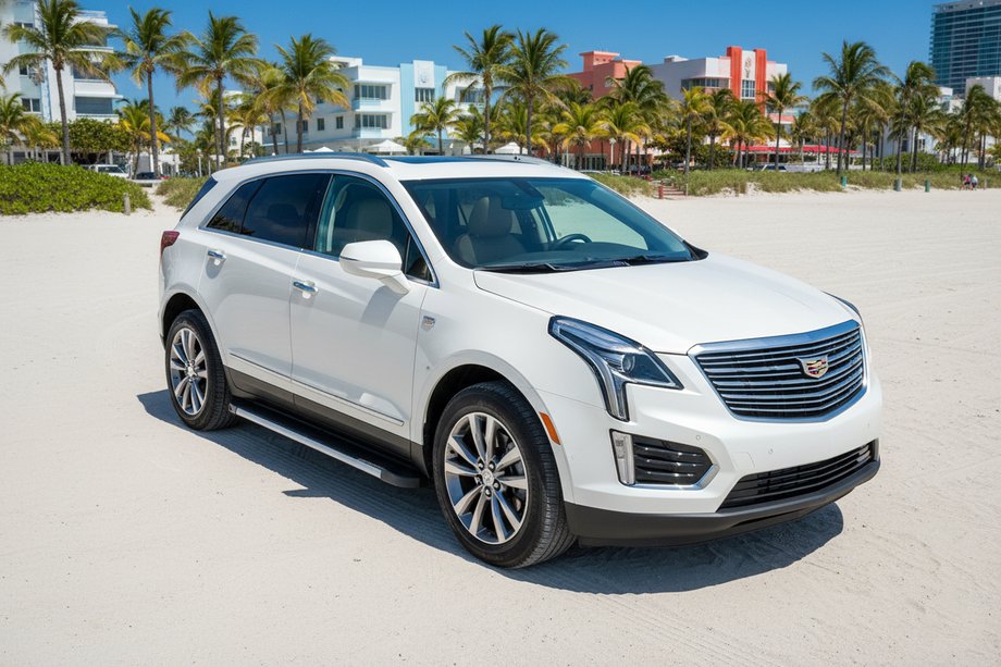 Cadillac XT5 2016- рр. Бокові пороги Maya V1 (2 шт., алюміній) Image
