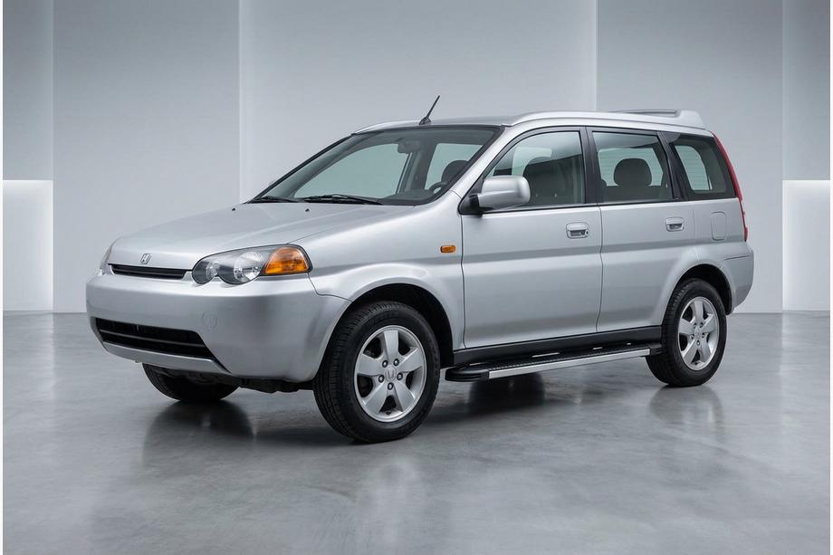 Honda HR-V 1998-2006 рр. Бокові пороги Maya V1 (2 шт., алюміній) Фото 1