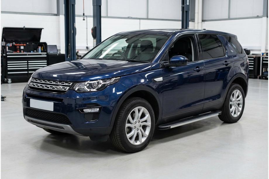 Land Rover Discovery Sport 2014- рр. Бокові пороги Maya V1 (2 шт., Алюміній) Фото 1