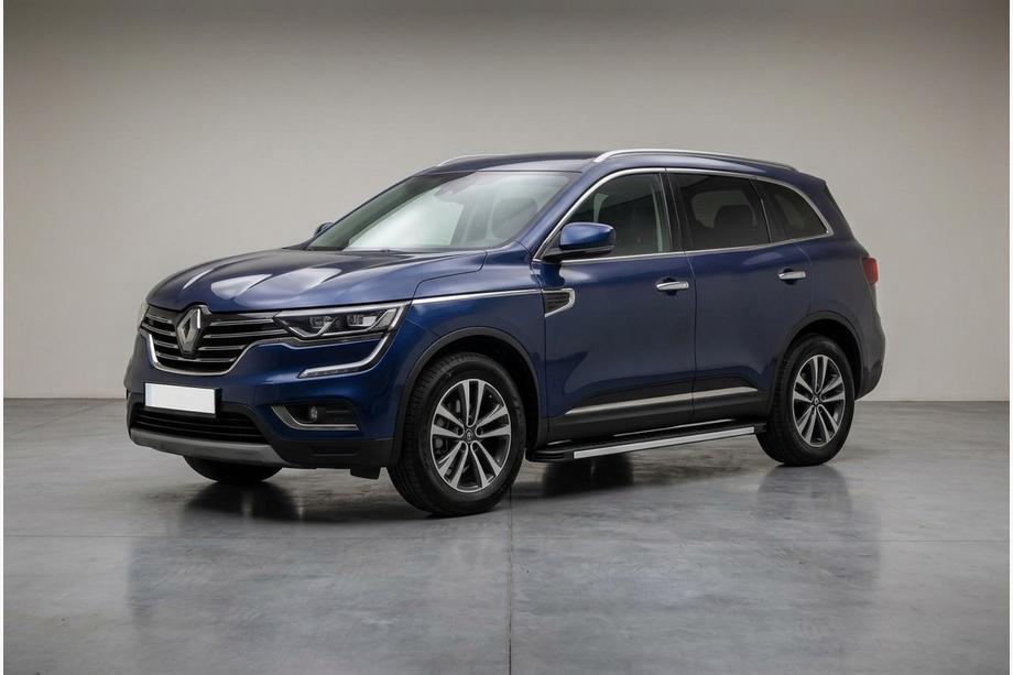 Renault Koleos 2016-2024 рр. Бокові пороги Maya V1 (2 шт., алюміній) Image