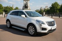 Cadillac XT5 2016- рр. Бокові пороги Maya V2 (2 шт., алюміній) фото 1