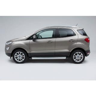 Бокові пороги Maya V2 (2 шт., алюміній) Ford Ecosport 2013-2022 рр. фото 1
