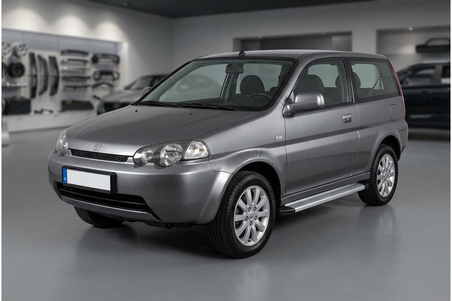 Honda HR-V 1998-2006 рр. Бокові пороги Maya V2 (2 шт., алюміній) Фото 1