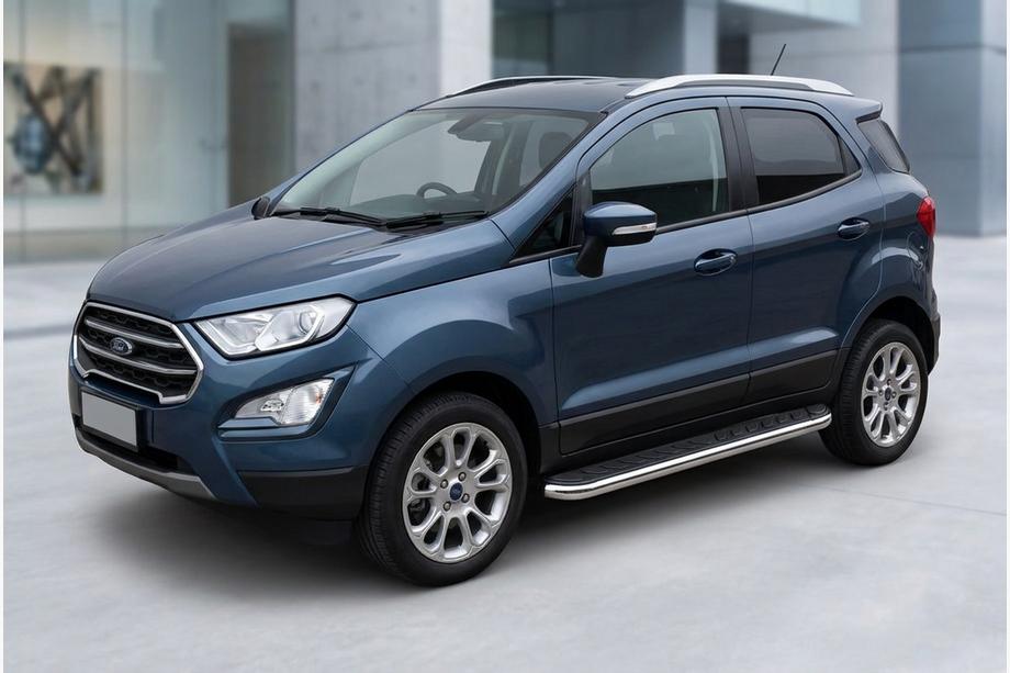 Ford Ecosport 2013-2022 рр. Бокові пороги Maydos V1 (2 шт., алюміній) Фото 1