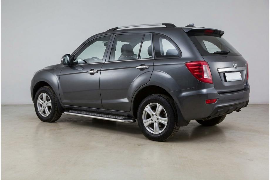 Lifan X60 2011- рр. Бокові пороги Maydos V2 (2 шт., алюміній ↗ нерж) Фото 1