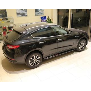 Бокові пороги OEM-V2 (2 шт) Maserati Levante 2016- рр. фото 2