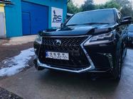 Lexus LX570/450d 2008-2022 рр. Комплект обвісів (TRD Sport 2017-2020) Чорний колір фото 10