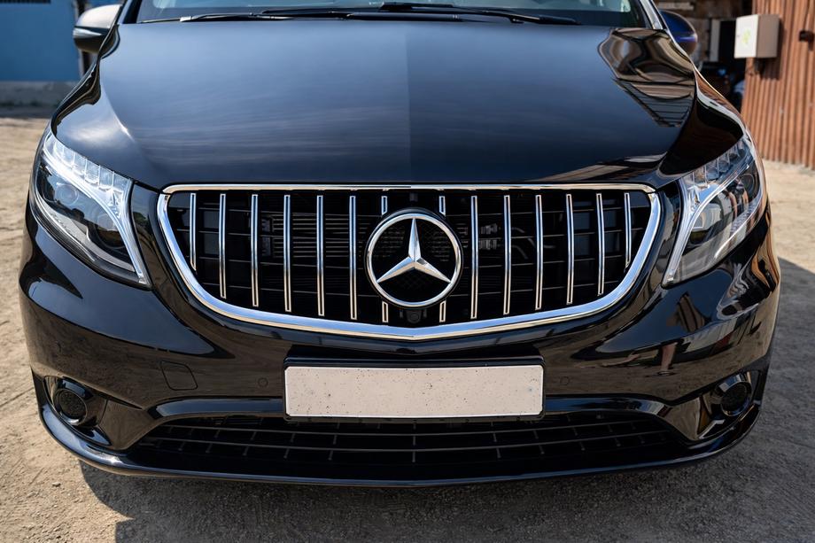 Mercedes Vito/V-class W447 2014- рр. Передня решітка GT Panamericana Chrome (2014-2023 для Vito W447)