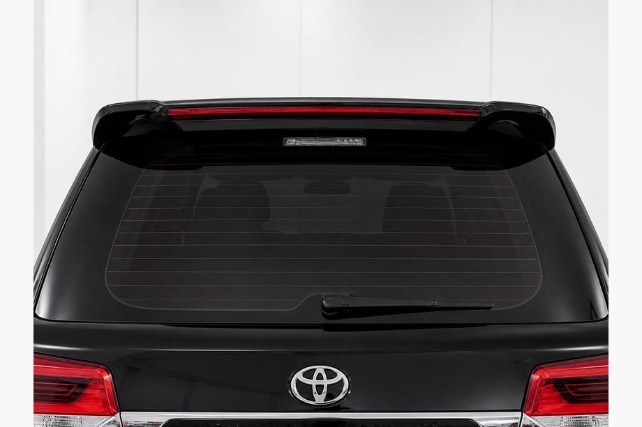 Toyota Land Cruiser 200 2007-2021 рр. Спойлер LED (2016-2021) Чорний колір Image