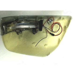 Кришки дзеркал (без повторювача, стиль 2016) Toyota Land Cruiser 200 2007-2021 рр. фото 4