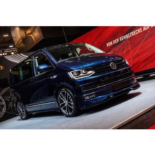 Накладка на передній бампер ABT Original 2015-2018 (під фарбування) Volkswagen T6 2015-2024 рр. фото 2