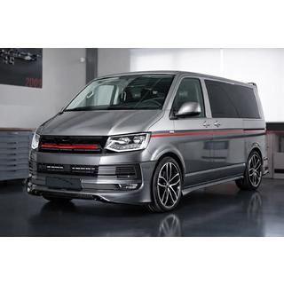 Накладка на передній бампер ABT Original 2015-2018 (під фарбування) Volkswagen T6 2015-2024 рр. фото 3