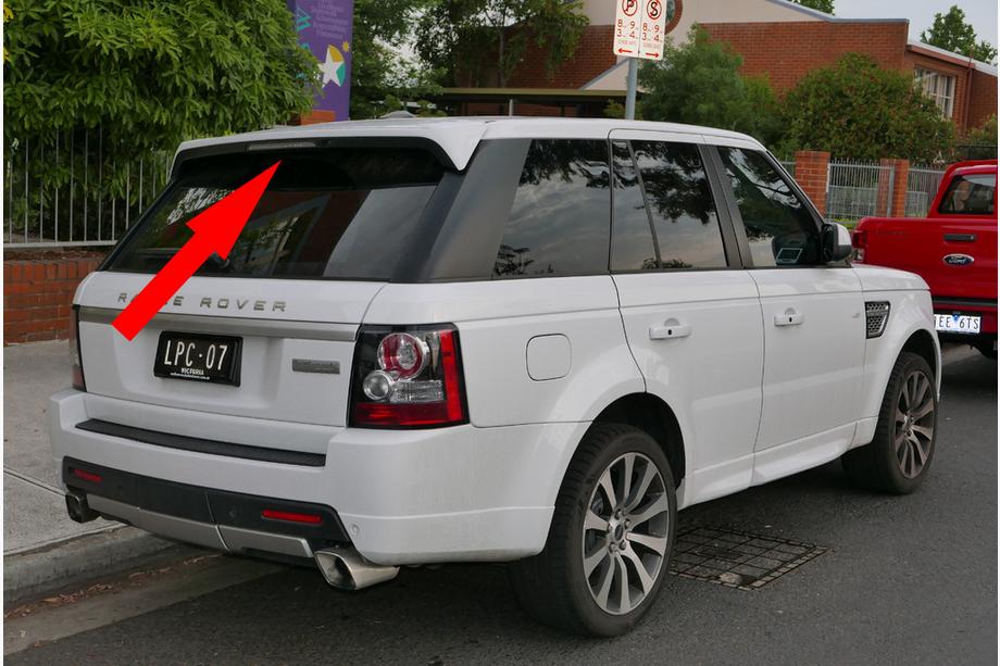 Ranger Rover Sport 2005-2013 Спойлер (під фарбування) Image