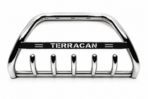 Hyundai Terracan 2001-2007 рр. Кенгурятник WT004 (нерж) фото 1