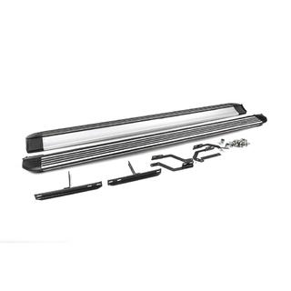 Бокові пороги OEM (2 шт, алюміній) Volkswagen Touareg 2002-2010 рр. фото 1