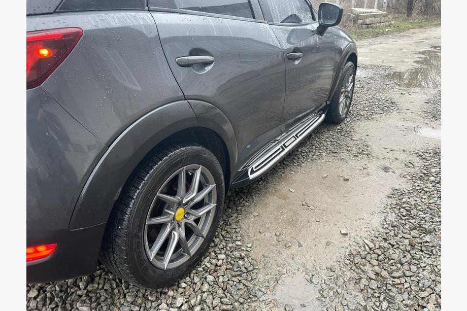 Mazda CX-3 2015- рр. Бокові пороги Оригінал (2 шт) Image