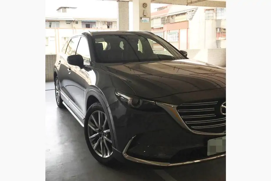Mazda CX-9 2017- рр. Інтегровані рейлінги OEM (Алюміній, встановлення на болти) Фото 1