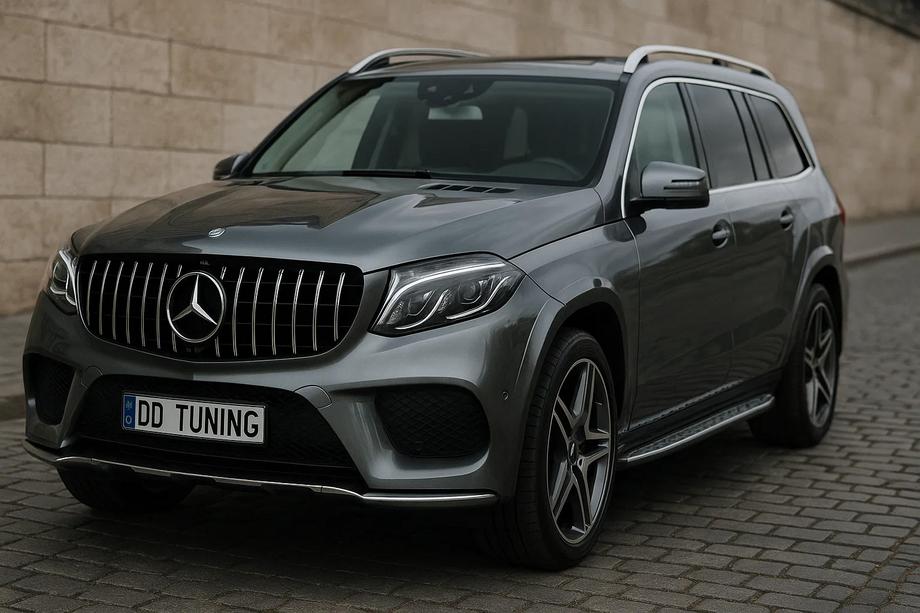 Mercedes GL/GLS сlass X166 2012-2019 рр. Передня решітка GT Panamericana (для GLS) Image