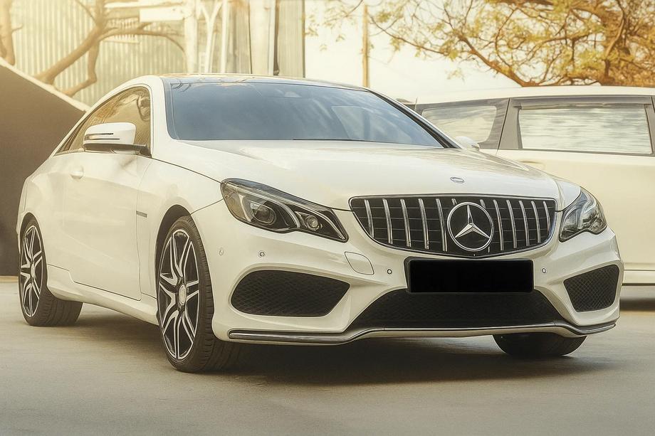 Mercedes E-сlass coupe C207 2010-2017 рр. Передня решітка (2014-2016, GT Panamericana) Image