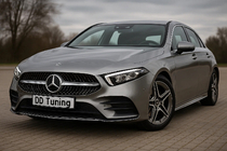 Mercedes A-сlass W177 2018- рр. Передня решітка Diamond Silver (для 2018-2022) фото 1