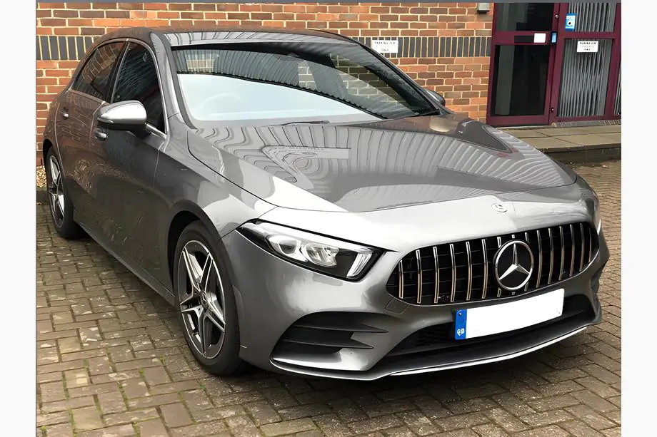 Mercedes A-class W177 2018- рр. Передня решітка GT Panamericana (для 2018-2022)