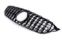 Mercedes C-сlass W205 2014-2021 рр. Передня решітка Panamericana GT (для Avantgarde/AMG-Line/C43 AMG) фото 10