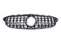 Mercedes C-сlass W205 2014-2021 рр. Передня решітка Panamericana GT (для Avantgarde/AMG-Line/C43 AMG) фото 5