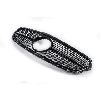 Передня решітка Diamond Black (для Avantgarde і AMG-Line, 2013-2016) фото 4