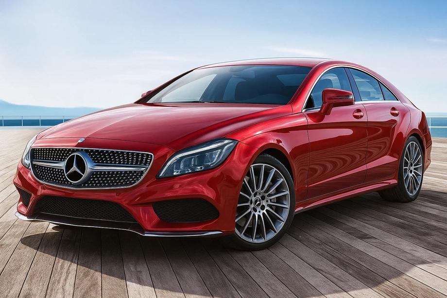 Mercedes CLS C218 2011-2018 рр. Передня решітка 2014-2018 (Diamond Silver) Image