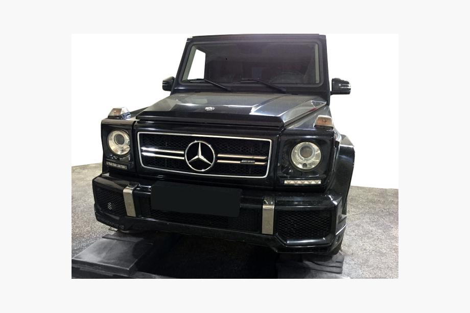 Mercedes G class W463 1990-2018 рр. Передня решітка (AMG) Фото 5