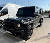 Mercedes G сlass W463 1990-2018 рр. Будиночок на передній бампер (чорний мат, G65) фото 3