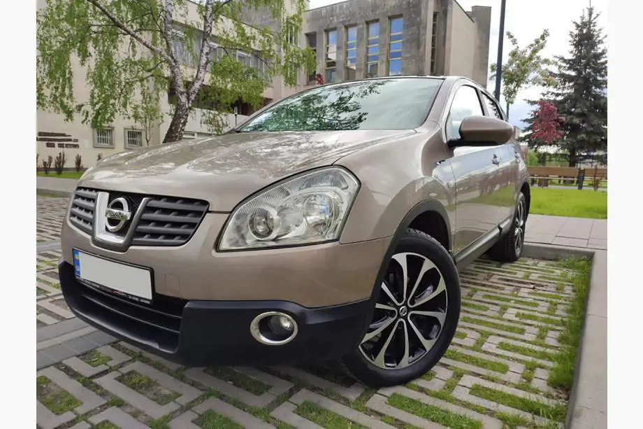 Nissan Qashqai 2007-2010 рр. Накладки на противотуманки обведення (2 шт, нерж.) Фото 2