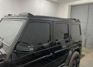 Mercedes G class W463 1990-2018 рр. Козирок BRB V1 дизайн 2015 (ABS) фото 2