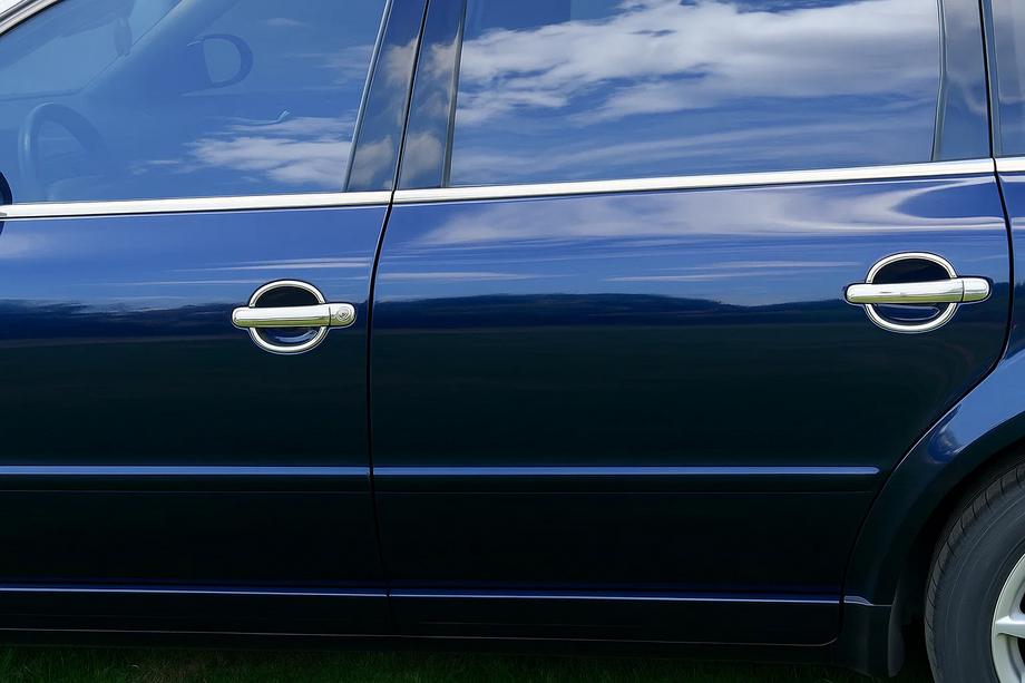 Volkswagen Passat B5 1997-2005 рр. Мильнички (4 шт., нерж.) Image